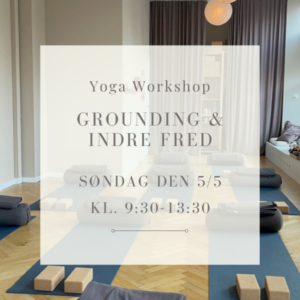 yoga workshop på frederiksberg søndag den 5. maj 2024