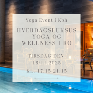 Hverdagsluksus: En Aften med Yoga & Wellness 18/11