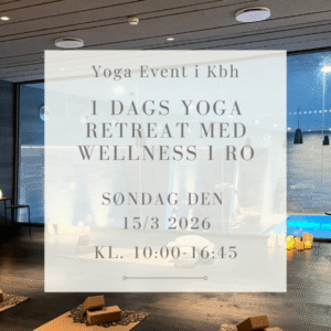 1 dags yoga og spa retreat i Kbh den 15/3 2026