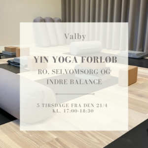 Yin Yoga Forløb  for ro, selvomsorg og indre balance